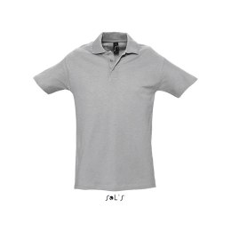 SPRINgII Męskie POLO 210g grey melange S (S11362-GY-S)