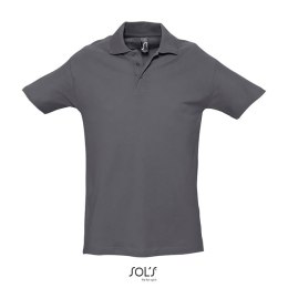 SPRINgII Męskie POLO 210g mysi szary XL (S11362-MU-XL)