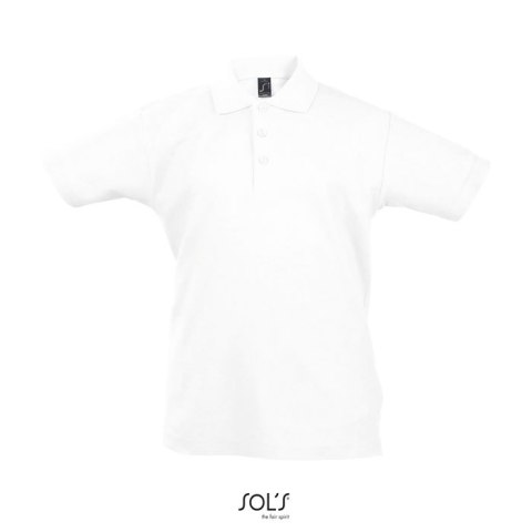 SUMMER II Dziecięce POLO Biały 4XL (S11344-WH-4XL)