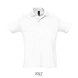 SUMMER II Męskie POLO 170g Biały L (S11342-WH-L)