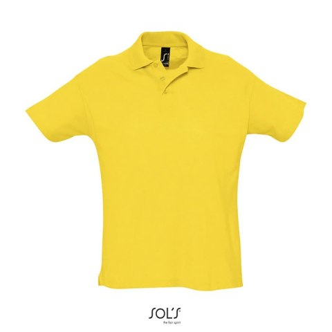 SUMMER II Męskie POLO 170g Dorado XL (S11342-GO-XL)