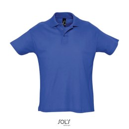 SUMMER II Męskie POLO 170g Niebieski XXL (S11342-RB-XXL)