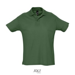 SUMMER II Męskie POLO 170g zielony golf L (S11342-GG-L)