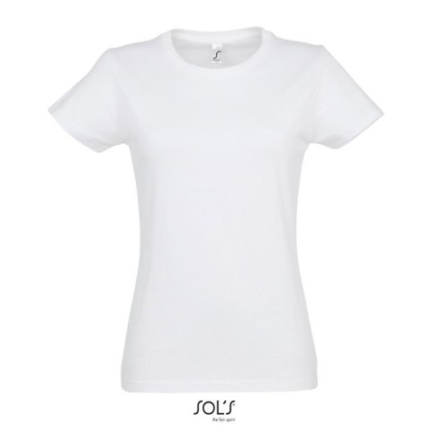 IMPERIAL Damski T-SHIRT 190 Biały XXL (S11502-WH-XXL)