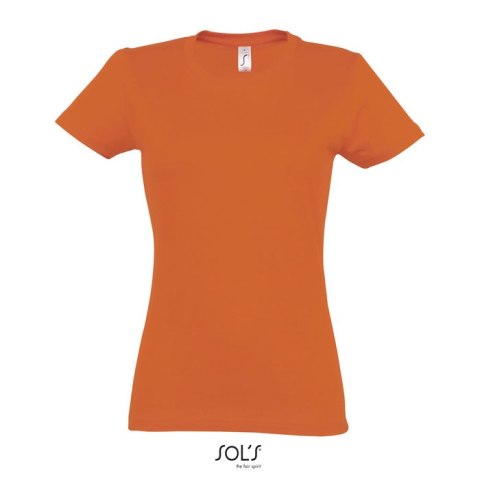 IMPERIAL Damski T-SHIRT 190 Pomarańczowy XXL (S11502-OR-XXL)