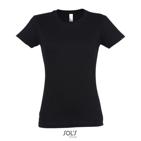 IMPERIAL Damski T-SHIRT 190g deep black M (S11502-DB-M)