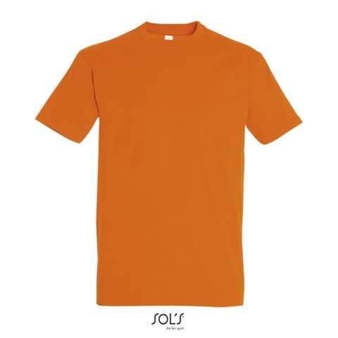 IMPERIAL Męski T-SHIRT 190g Pomarańczowy 4XL (S11500-OR-4XL)