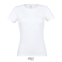 MISS Damski T-SHIRT 150g Biały L (S11386-WH-L)