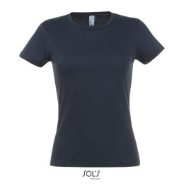 MISS Damski T-SHIRT 150g Granatowy XL (S11386-NY-XL)