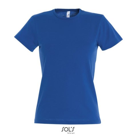 MISS Damski T-SHIRT 150g Niebieski XL (S11386-RB-XL) MISS Damski T-SHIRT 150g Niebieski XL (S11386-RB-XL)