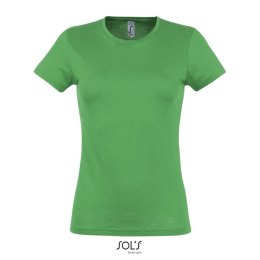 MISS Damski T-SHIRT 150g Zielony XL (S11386-KG-XL)