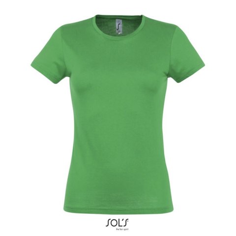 MISS Damski T-SHIRT 150g Zielony M (S11386-KG-M) MISS Damski T-SHIRT 150g Zielony M (S11386-KG-M)