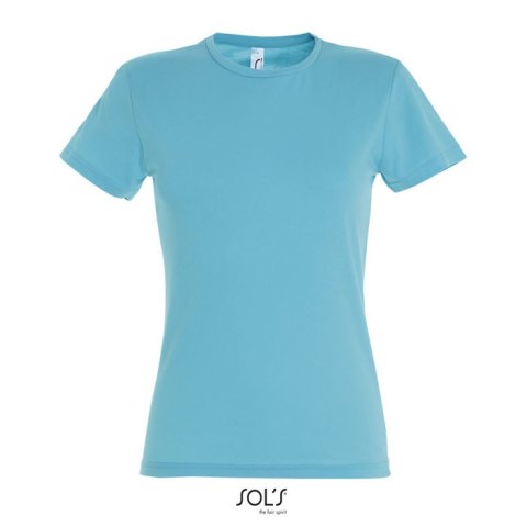 MISS Damski T-SHIRT 150g atoll blue M (S11386-AL-M) MISS Damski T-SHIRT 150g atoll blue M (S11386-AL-M)