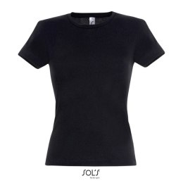 MISS Damski T-SHIRT 150g deep black XL (S11386-DB-XL)