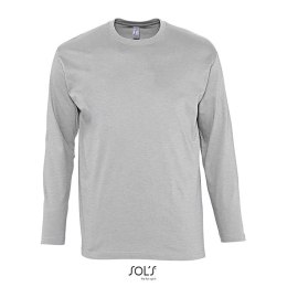 MONARCH Męski T-SHIRT 150g szary melanż XL (S11420-GM-XL)