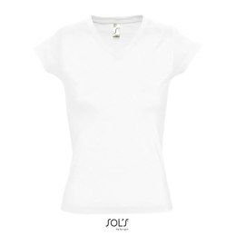 MOON Damski T-SHIRT 150g Biały M (S11388-WH-M)