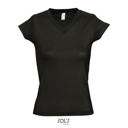 MOON Damski T-SHIRT 150g deep black M (S11388-DB-M)