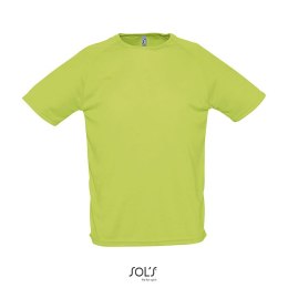 SPORTY Męski T-SHIRT 140g Apple Green L (S11939-AG-L)