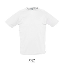 SPORTY Męski T-SHIRT 140g Biały 3XL (S11939-WH-3XL)