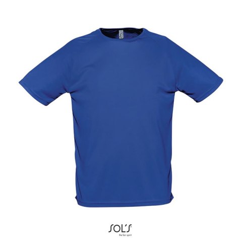 SPORTY Męski T-SHIRT 140g Niebieski 3XL (S11939-RB-3XL)