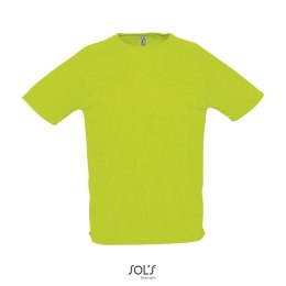 SPORTY Męski T-SHIRT 140g neon green L (S11939-NG-L)