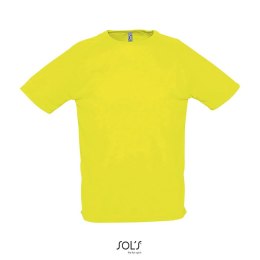 SPORTY Męski T-SHIRT 140g neon yellow L (S11939-NE-L)