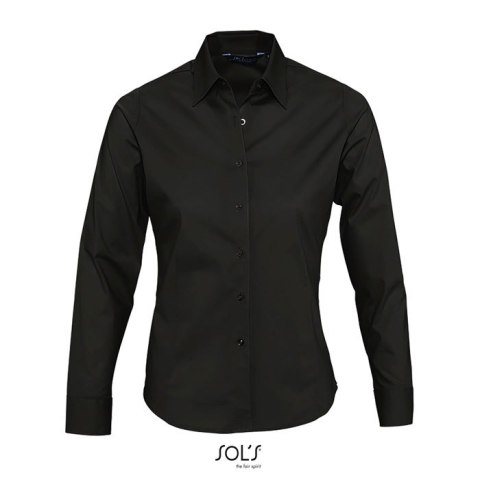 EDEN damska koszula 140g Czarny / Czarny opal XXL (S17015-BK-XXL) EDEN damska koszula 140g Czarny / Czarny opal XXL (S17015-BK-XXL)