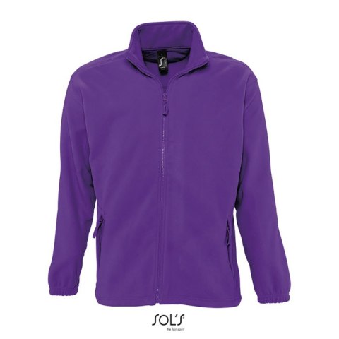 NORTH Męski polar 300g dark purple 5XL (S55000-DA-5XL) NORTH Męski polar 300g dark purple 5XL (S55000-DA-5XL)