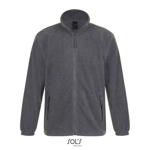 NORTH Męski polar  300g szary melanż XXL (S55000-GM-XXL)
