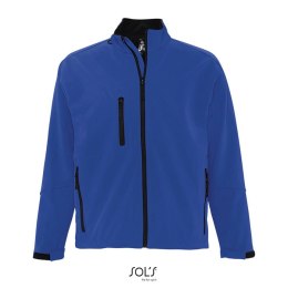 RELAX Męski softshell 340g Niebieski M (S46600-RB-M)