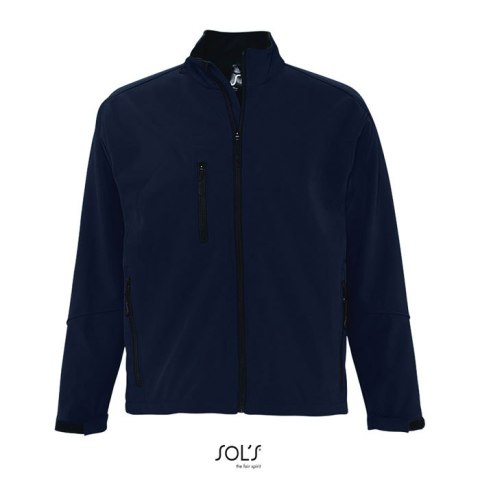 RELAX Męski softshell 340g abyss blue XL (S46600-AB-XL)