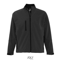 RELAX Męski softshell 340g charcoal grey XXL (S46600-CR-XXL)