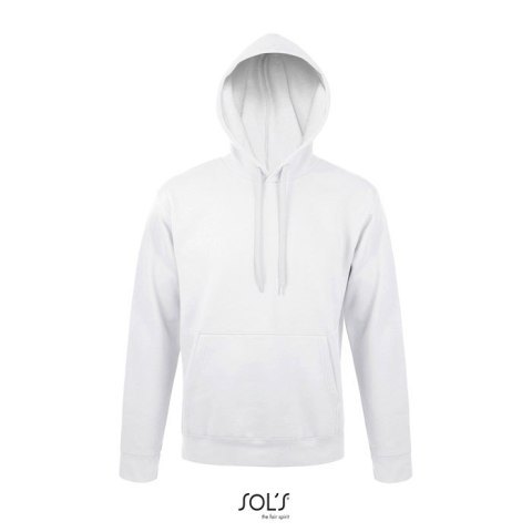 SNAKE sweter z kapturem Biały XXL (S47101-WH-XXL)