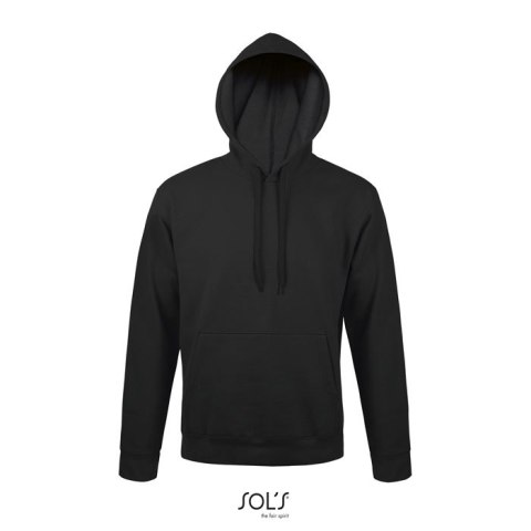 SNAKE sweter z kapturem Czarny / Czarny opal 3XL (S47101-BK-3XL)